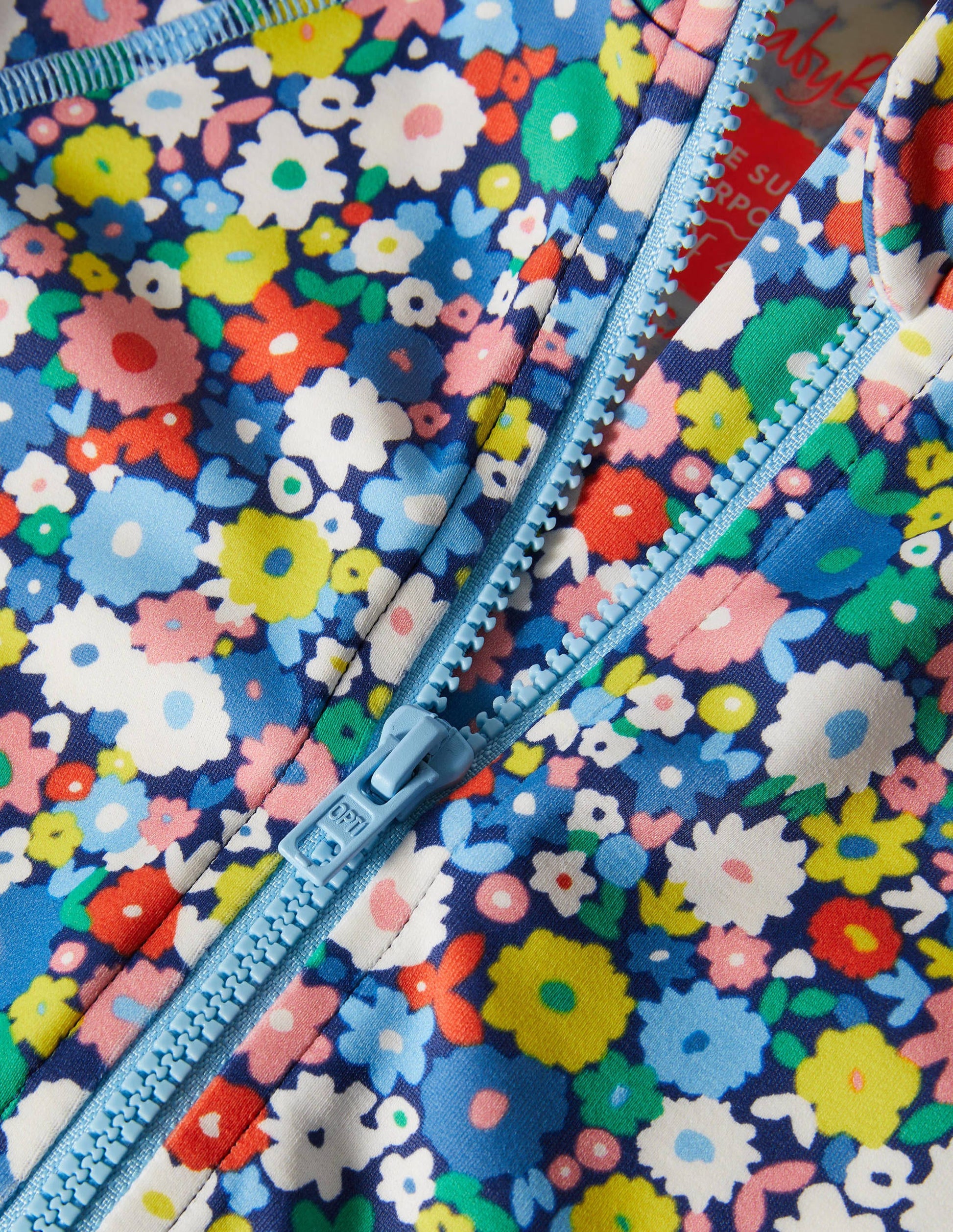 Sun-safe Surf Suit-Firecracker Flowerpatch-3