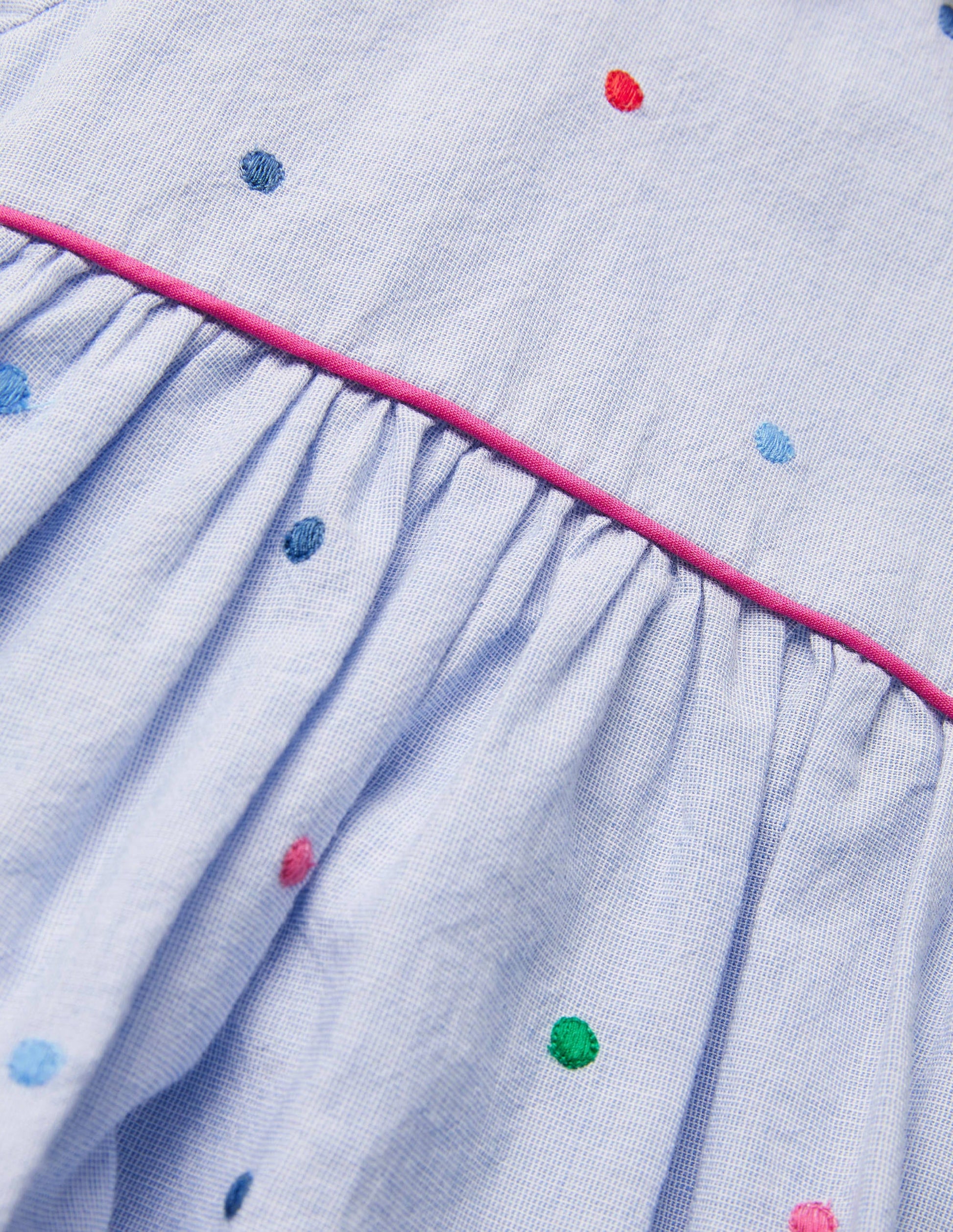 Embroidered Spot Dress-Multi Embroidered Spot-3