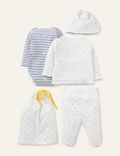 Organic Stars 4 Piece Gift Set-Multi Stars-2