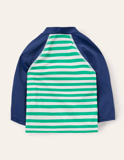 Appliqué Rash Vest-Sapling Green/Ivory Giraffe-3
