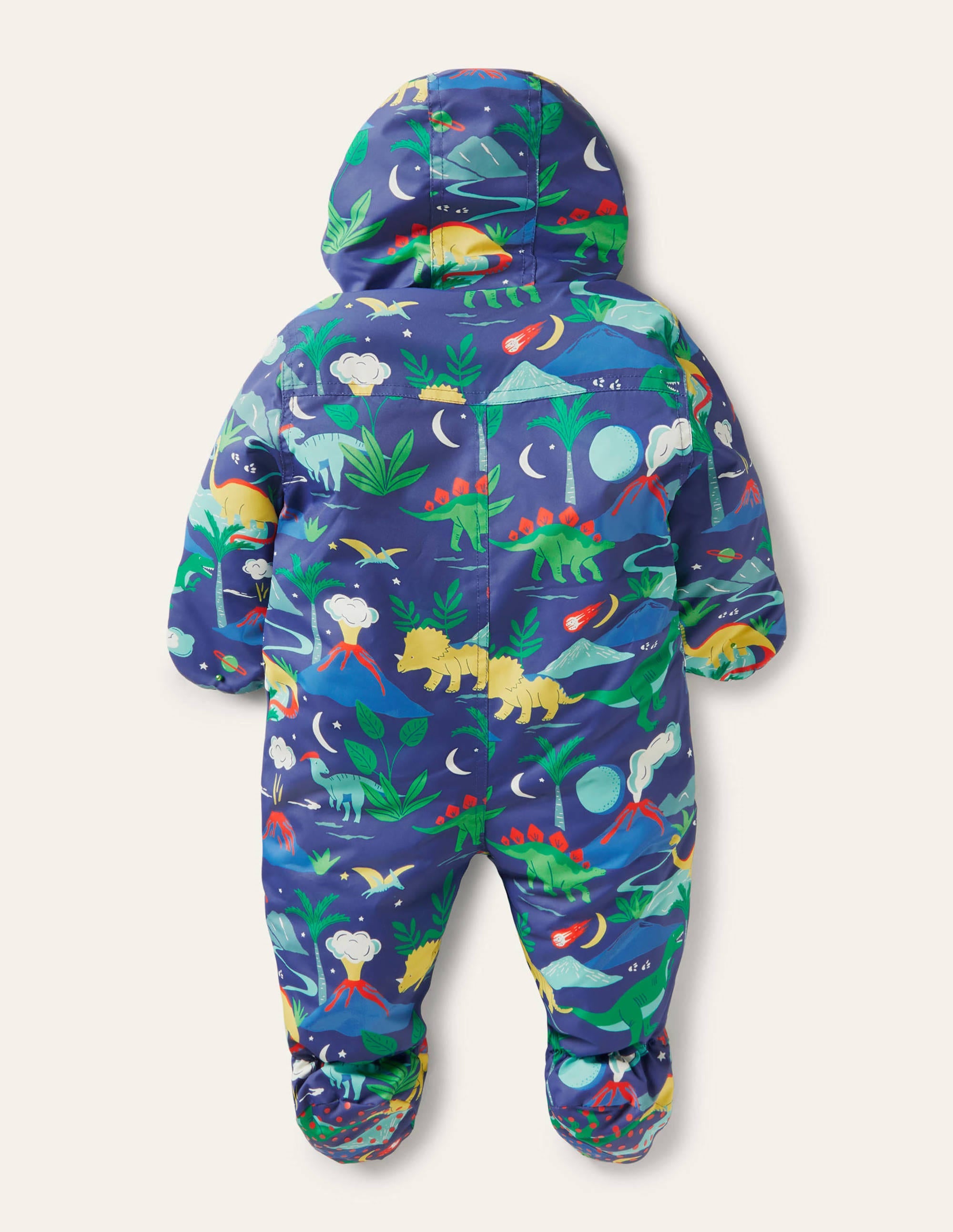 Dinos Waterproof Snowsuit-Starboard Blue Dinos - Image 2