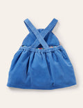 Novelty Cord Pinnie-Bright Bluebell Toadstool