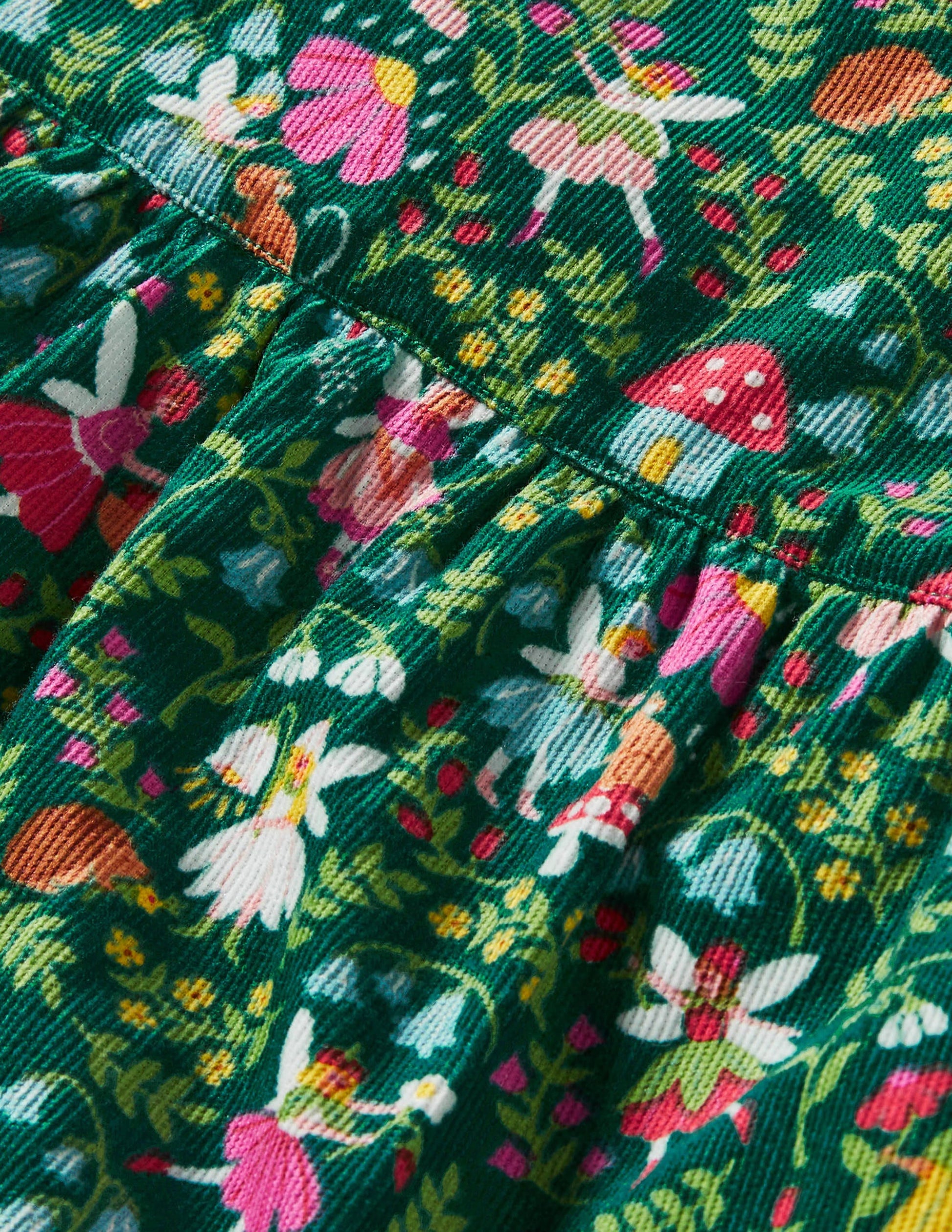 Cord Dress 3 Piece Set-Sardinia Green Fairy Garden-3