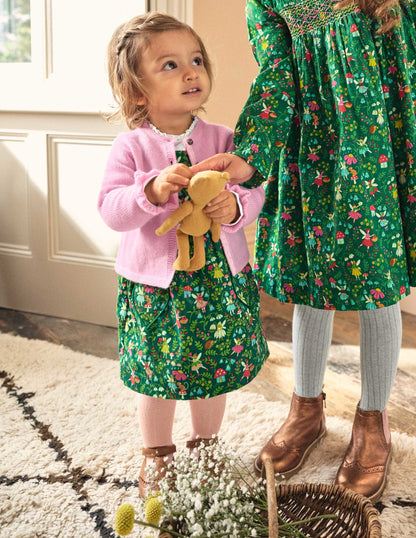 Cord Dress 3 Piece Set-Sardinia Green Fairy Garden-4