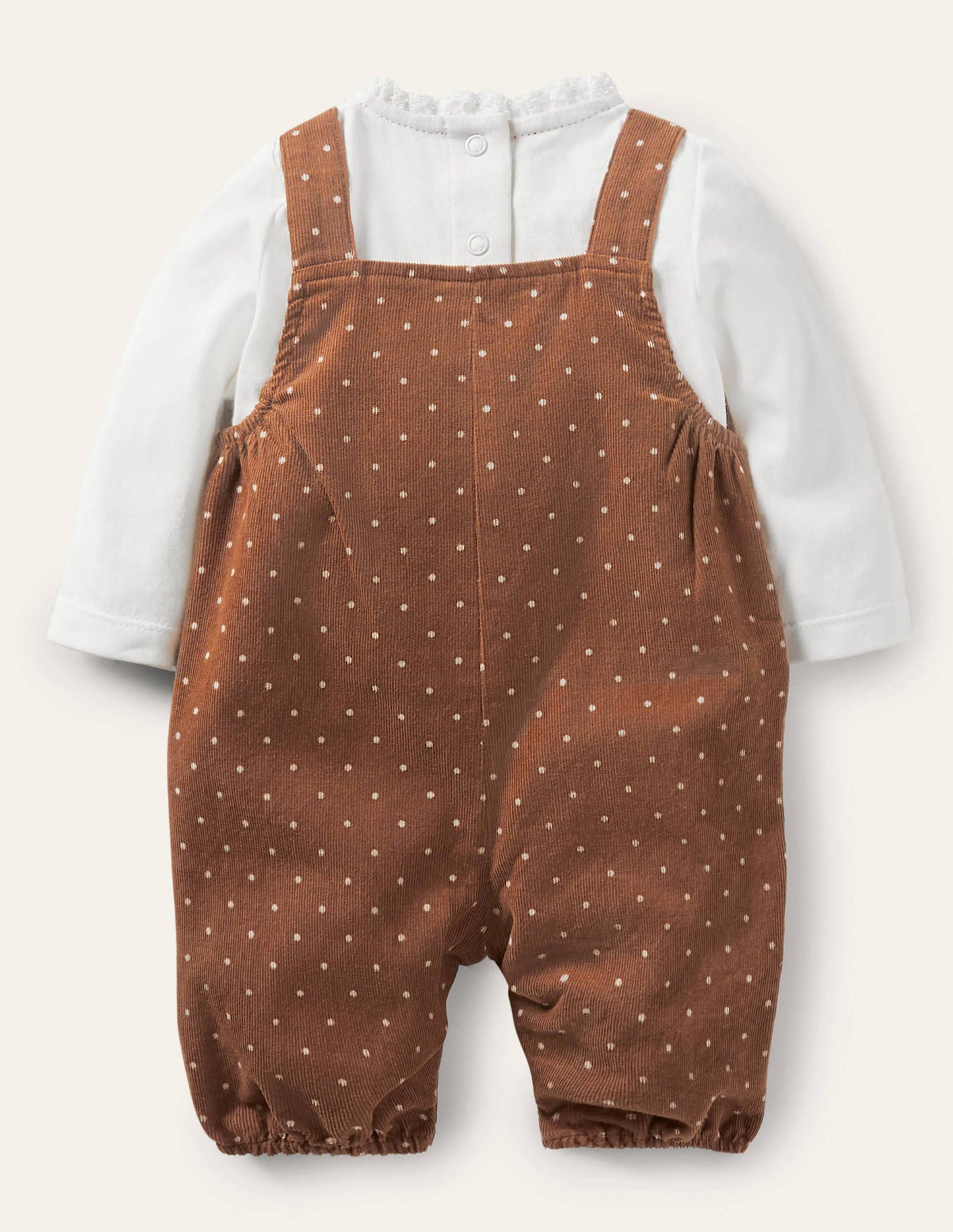 Novelty Dungaree Play Set-Terrier Brown Robin