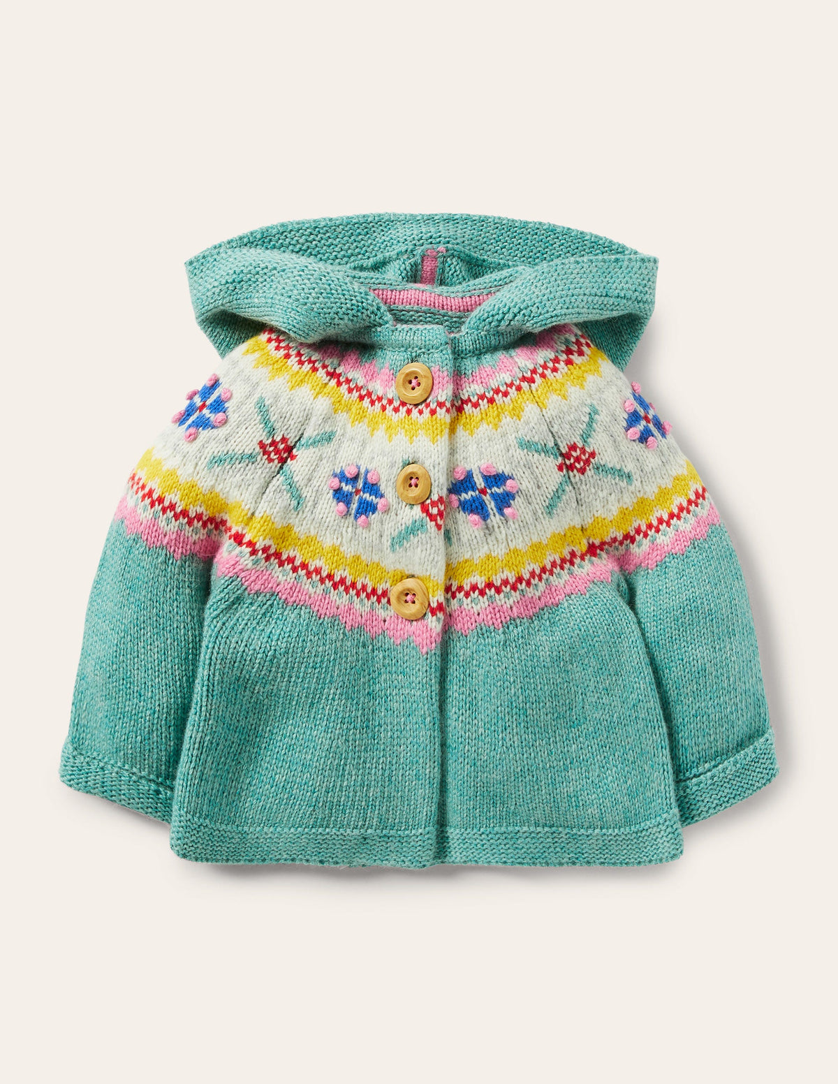 Fairisle Knitted Jacket-Brook-1