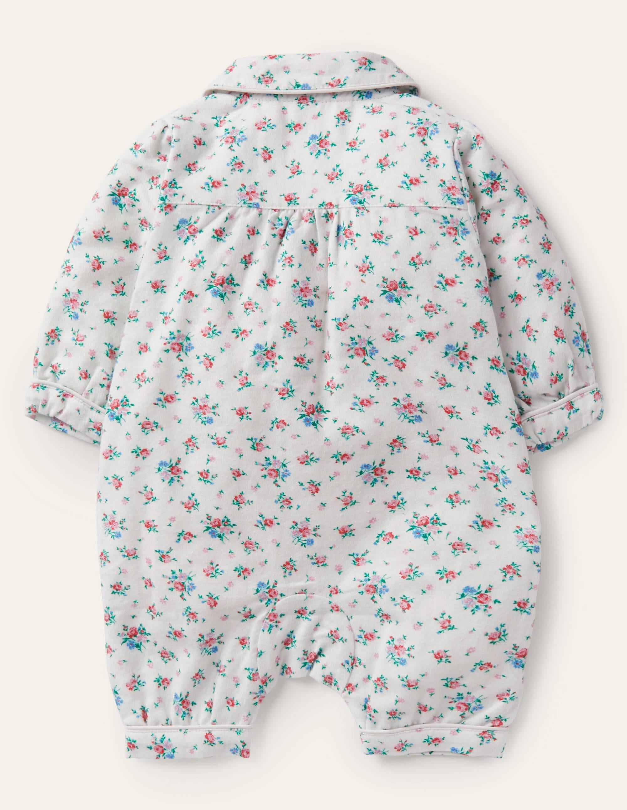 Polly Romper-Ivory Rose Sprig - Image 2