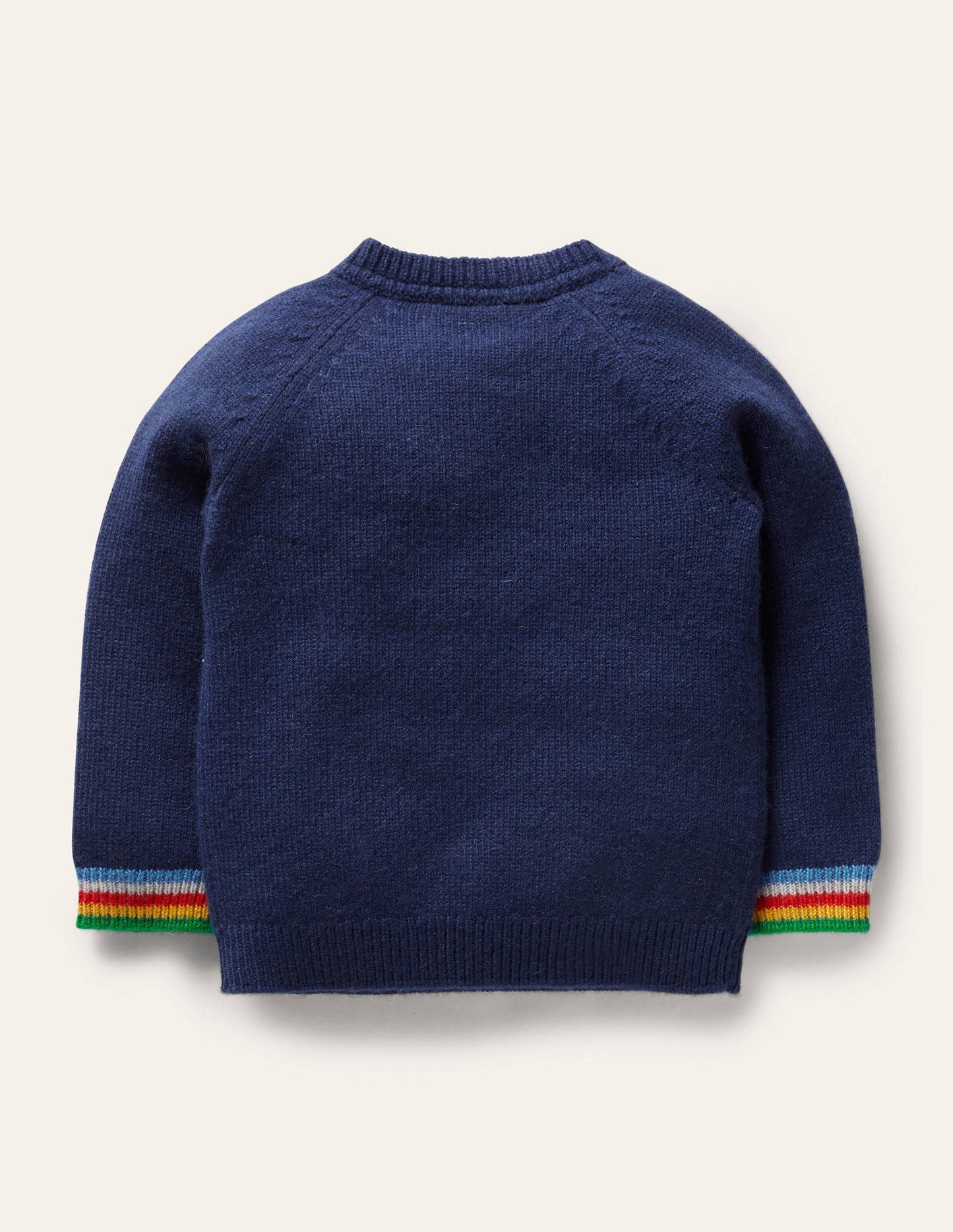 Cashmere Jumper-College Blue