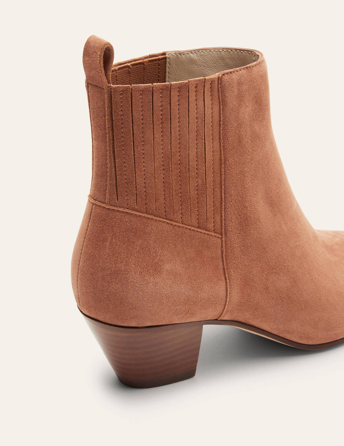 Western Ankle Boots-Tan-3