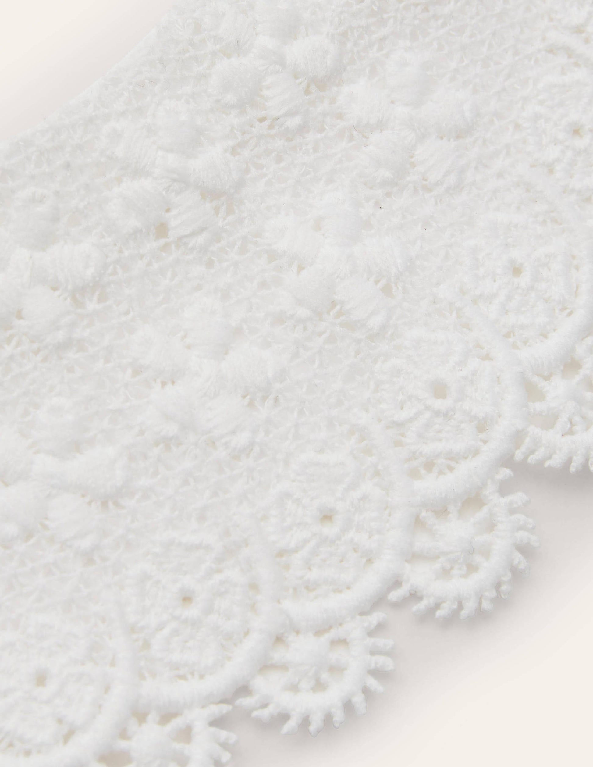 Detachable Lace Collar-White-2