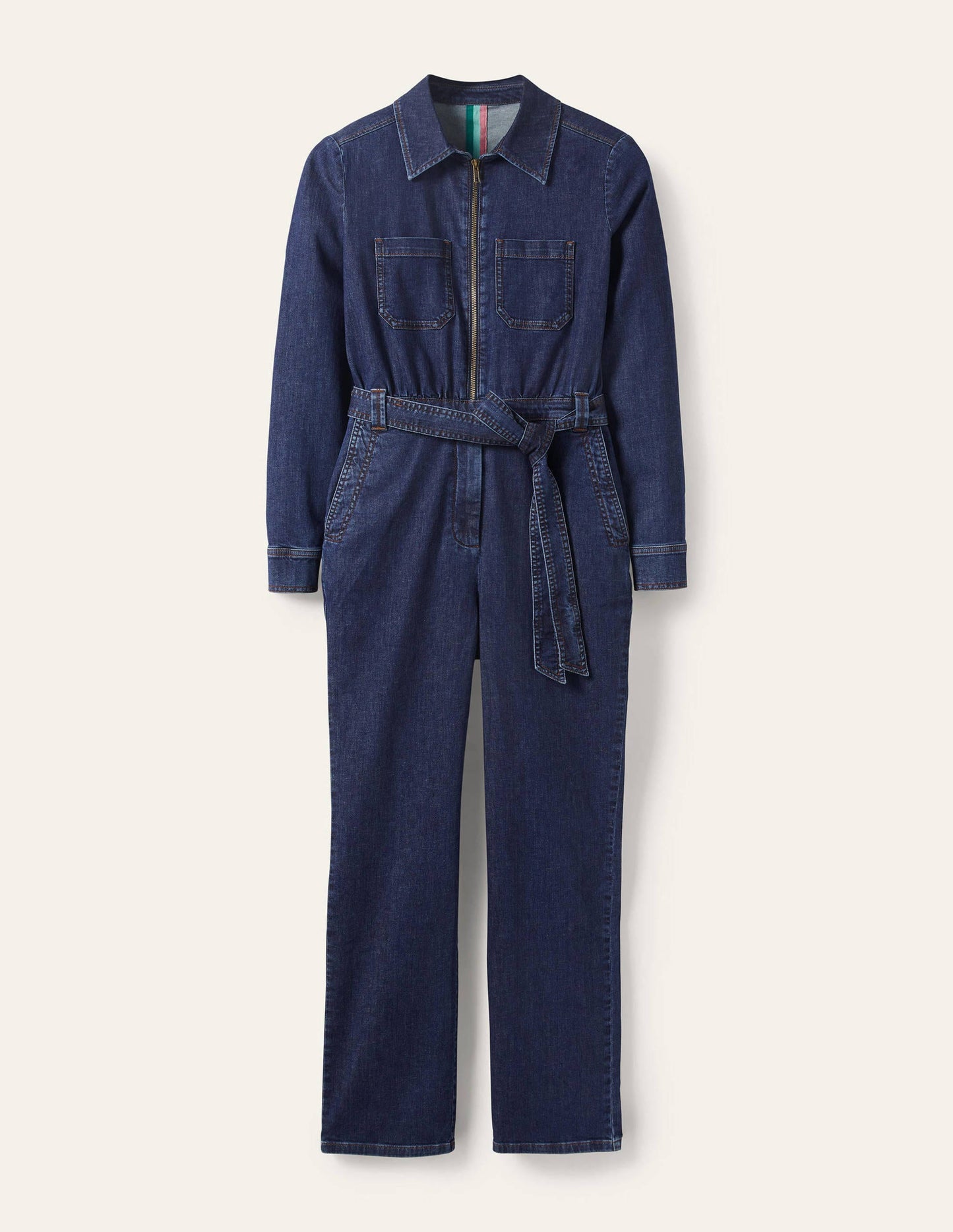 Zip-through Boilersuit-Dark Vintage