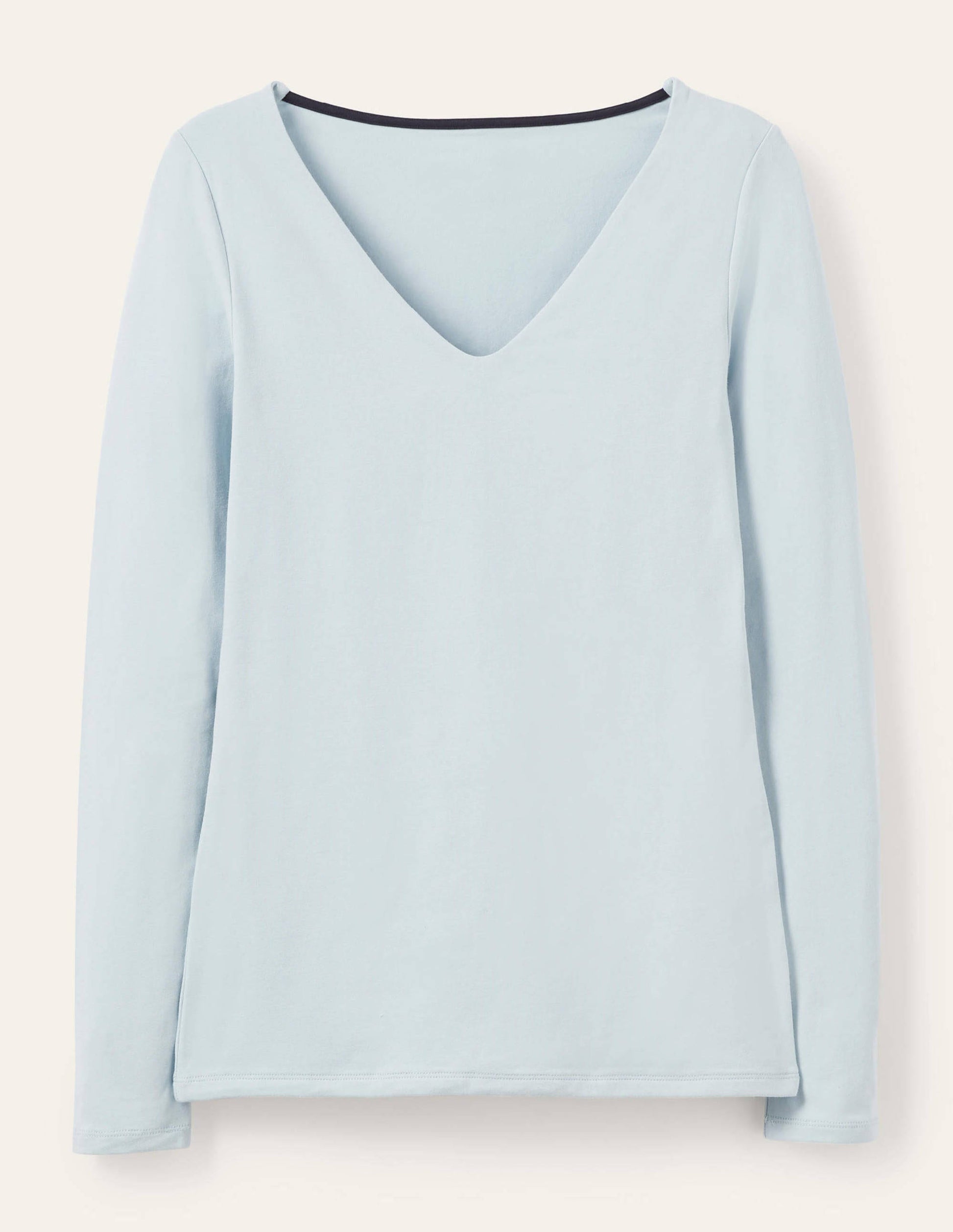 Double Layer V-neck Top-Surf-5