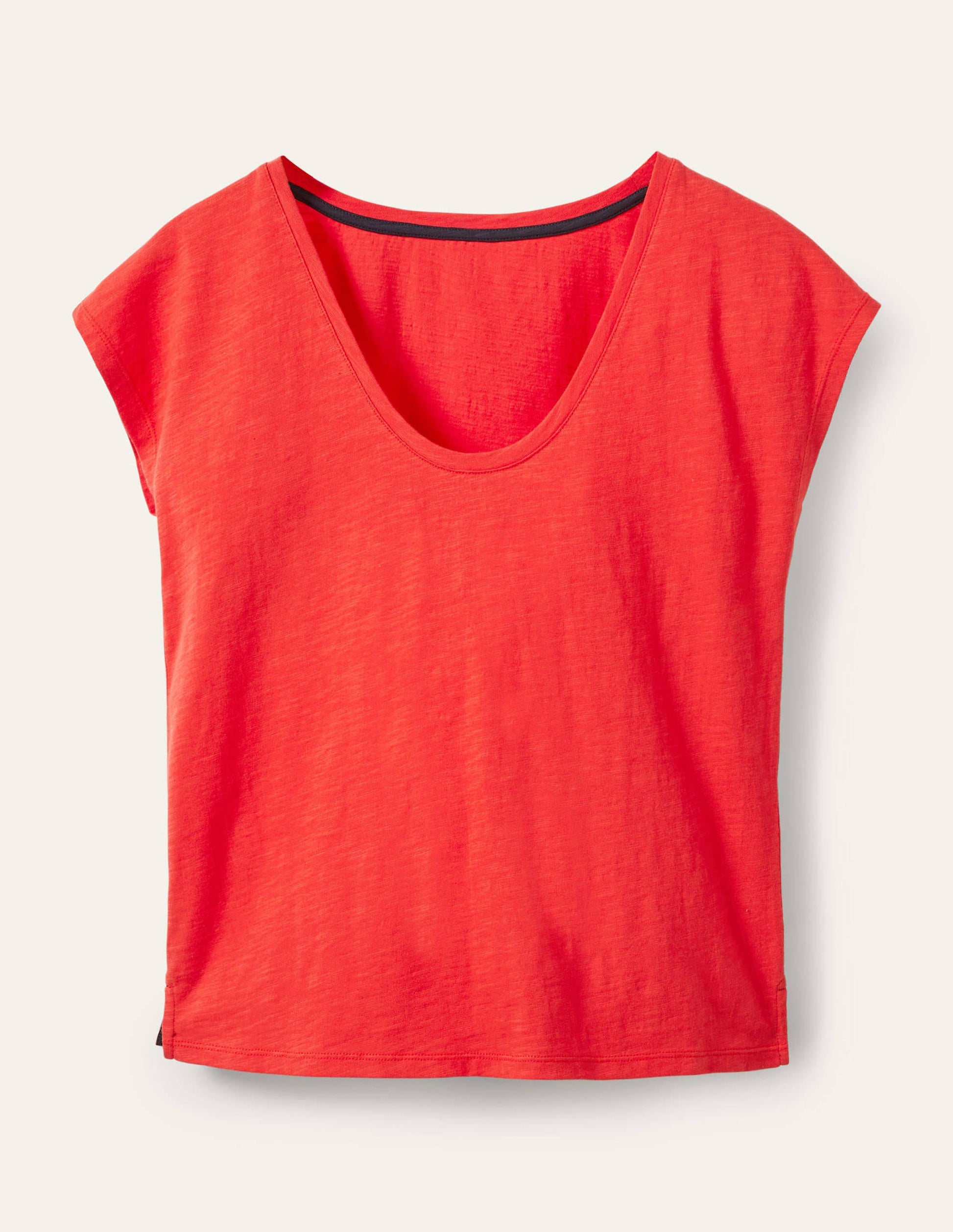 The Cotton Voop Tee-Cherry Red-5