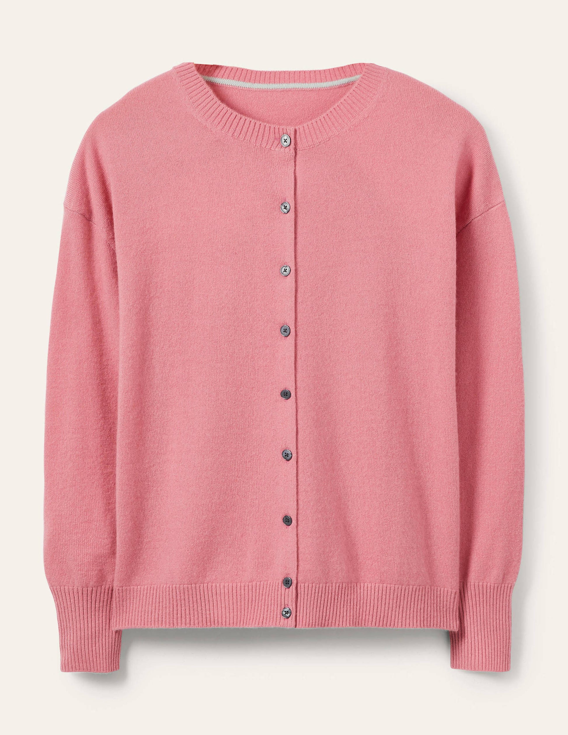 Cashmere Cardigan-Formica Pink-5