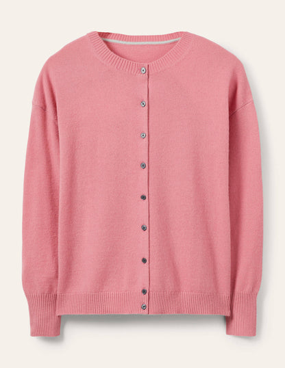 Cashmere Cardigan-Formica Pink-5