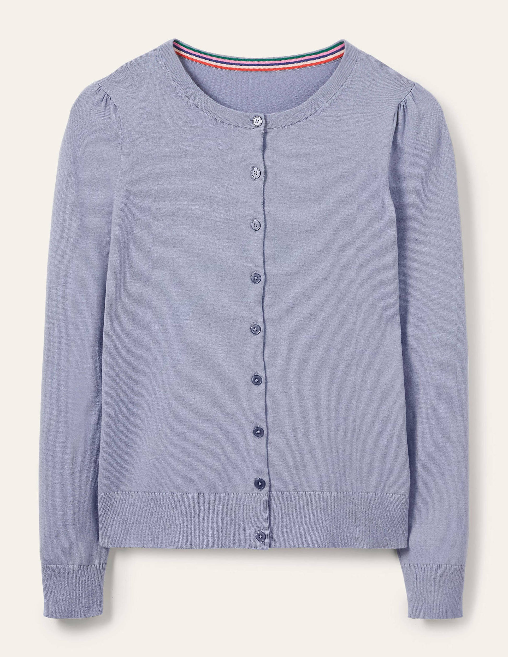 Cotton Crew Neck Cardigan-River-6