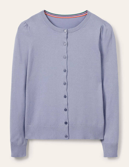 Cotton Crew Neck Cardigan-River-6