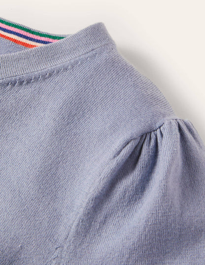 Cotton Crew Neck Cardigan-River-7