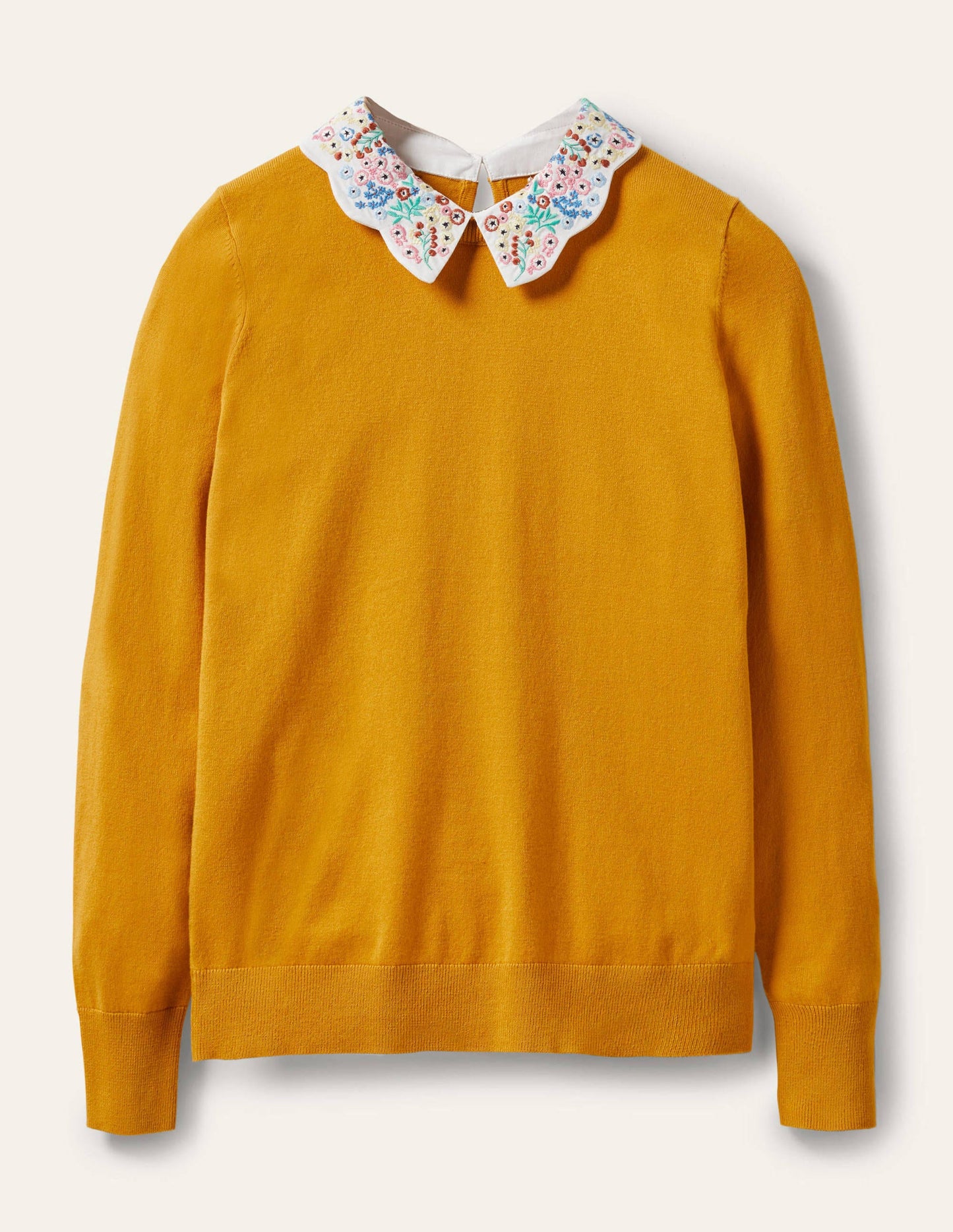 Colette Collar Jumper-Tuscan Sun