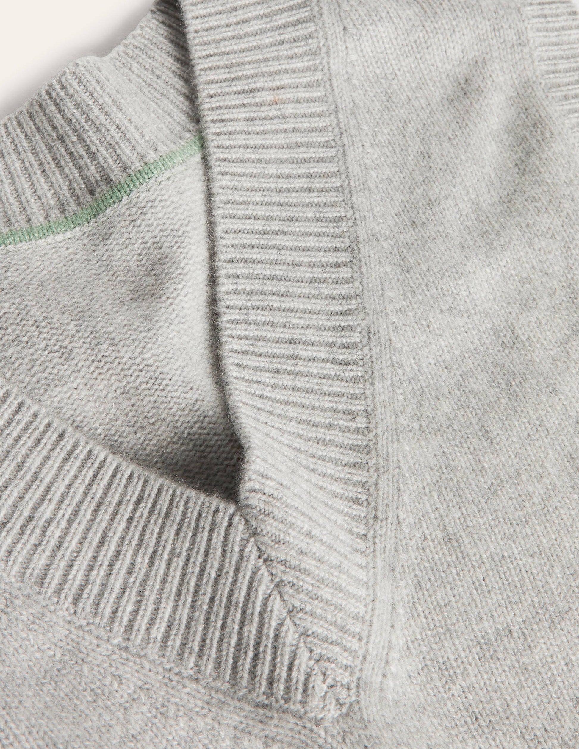 Cashmere Relaxed Tank Top-Grey Melange-6