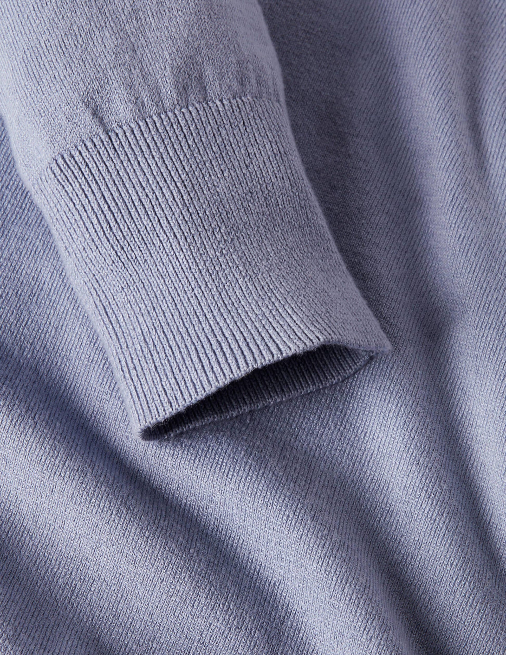 Cotton V-Neck Jumper-River-6