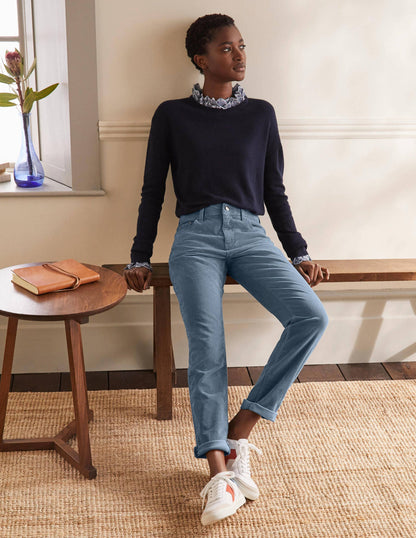 Cord Girlfriend Jeans-Airforce-1