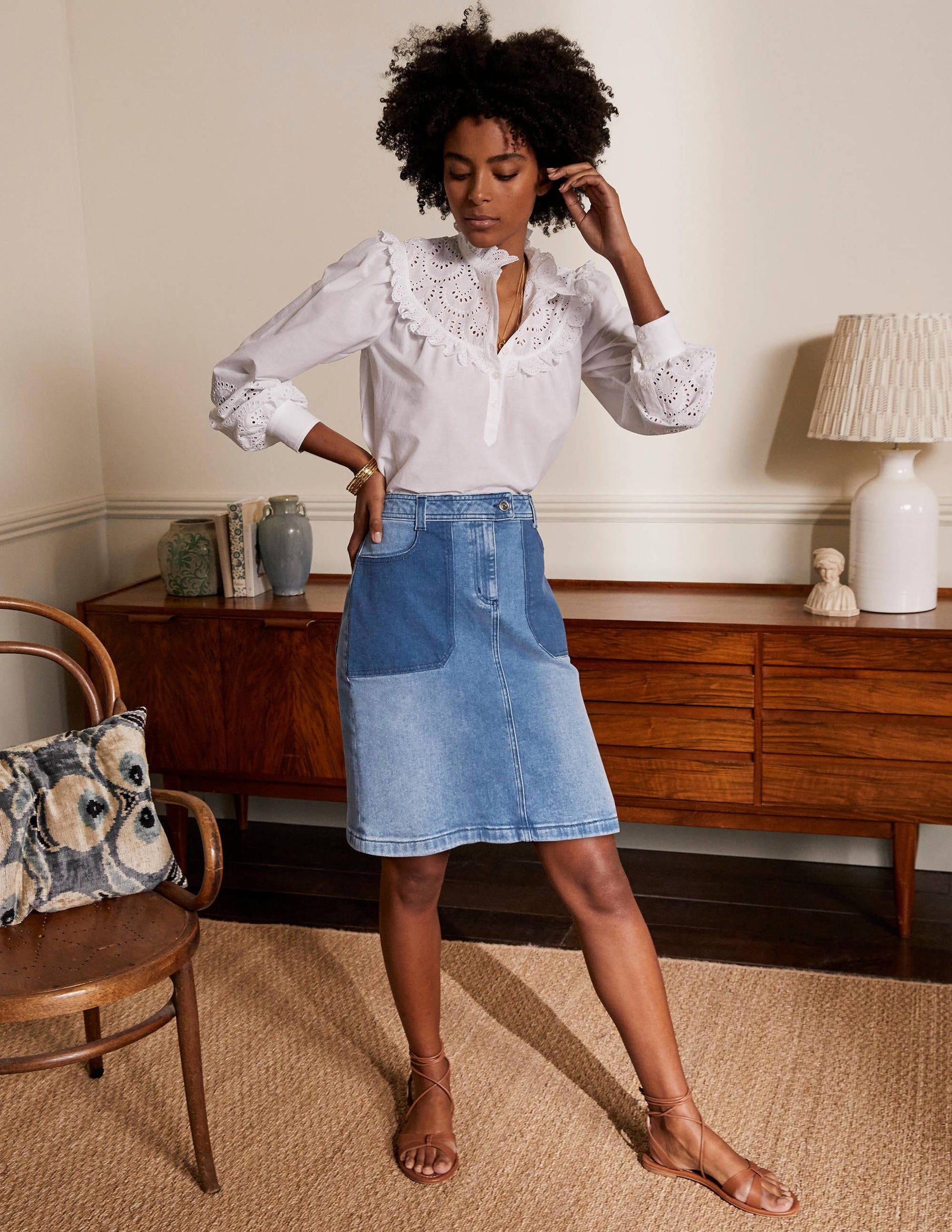 Cavendish Skirt-Light Vintage Contrast-5