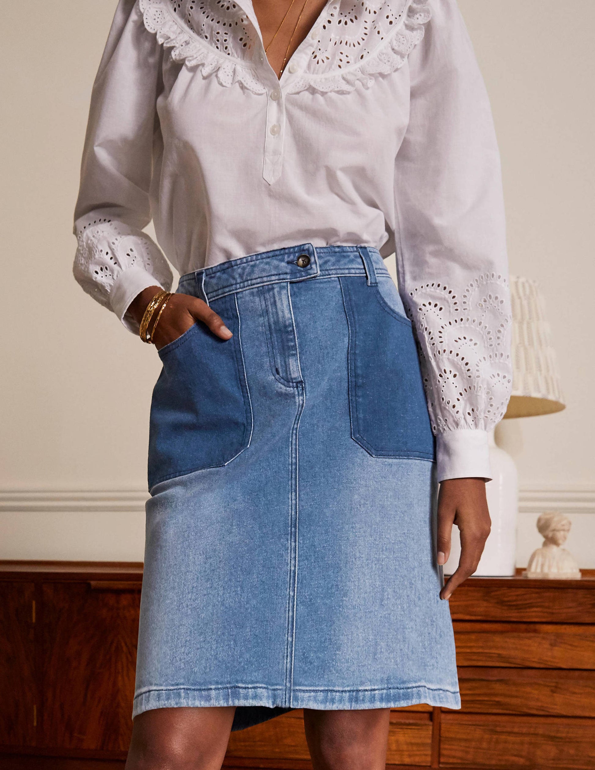 Cavendish Skirt-Light Vintage Contrast-1