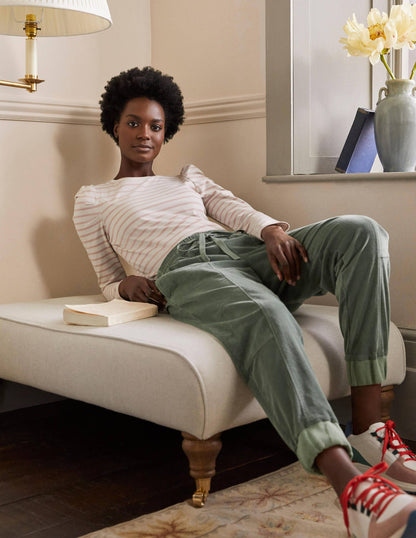 Dorset Cord Trousers-Alder-5