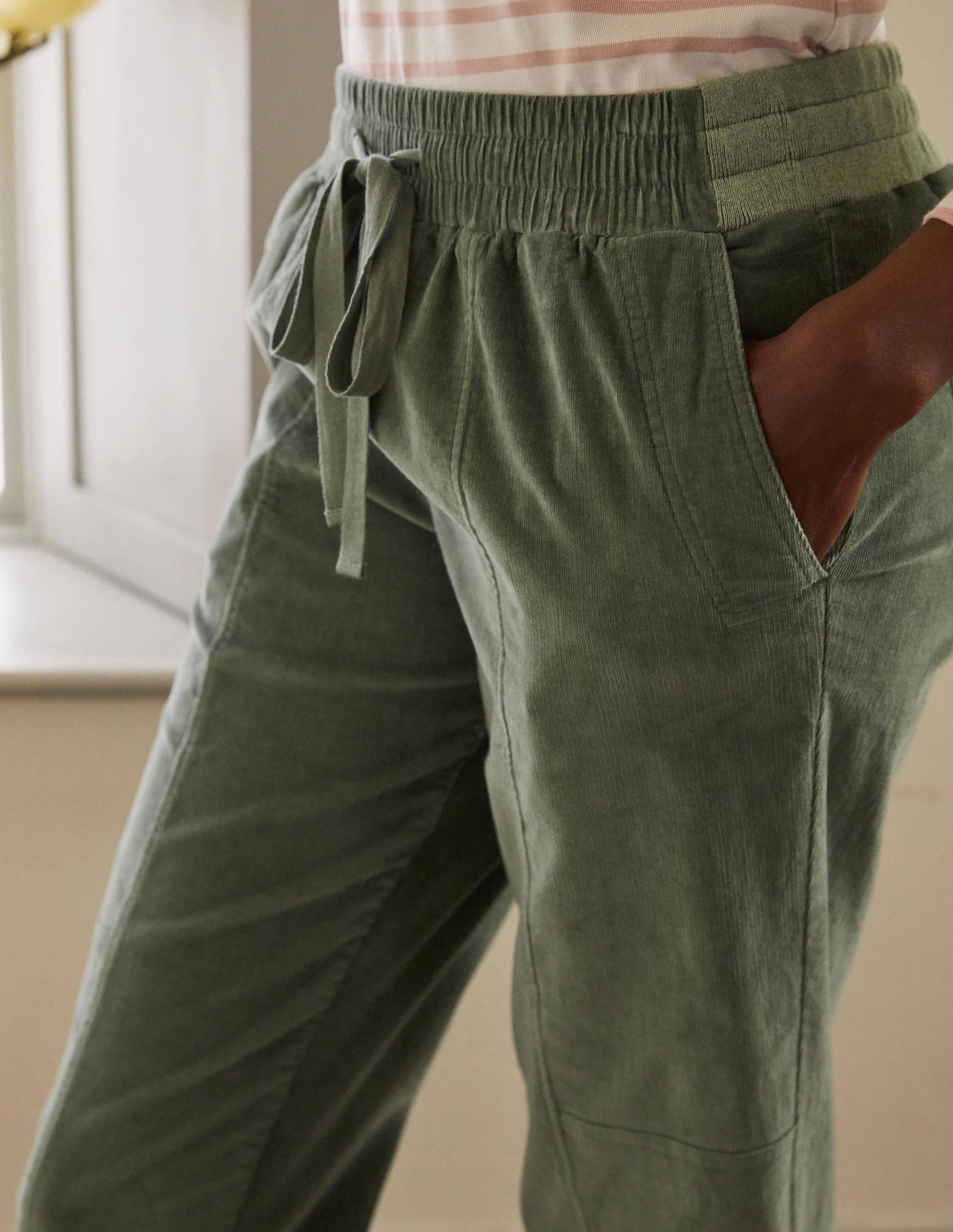 Dorset Cord Trousers-Alder-1