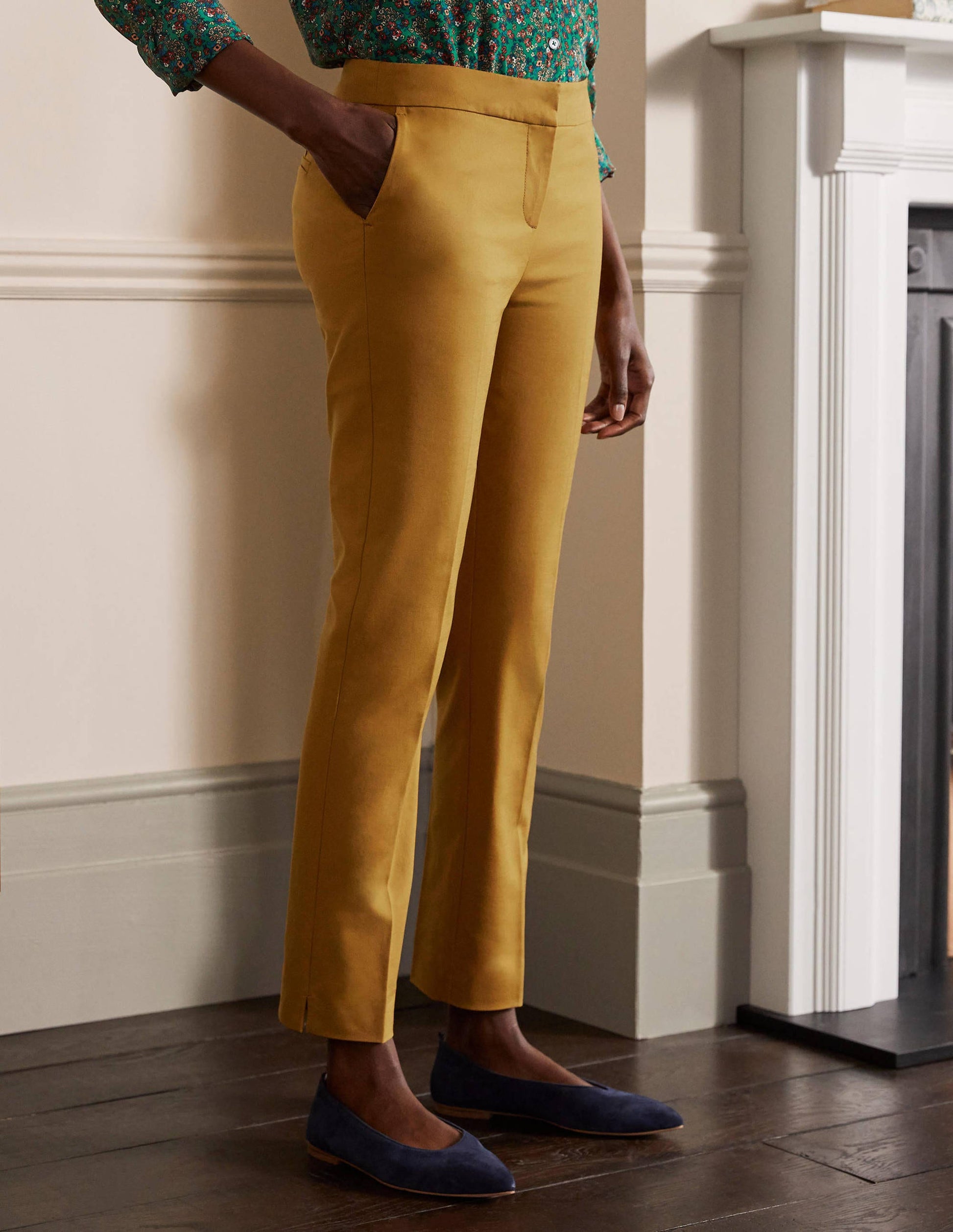 Richmond 7/8 Trouser-Frankincense-4