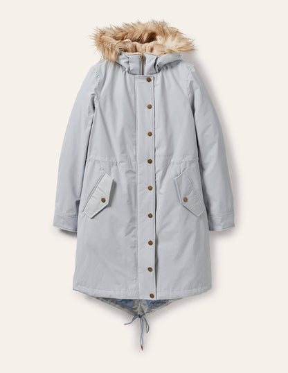 Dunbar Waterproof Parka-Pebble-7