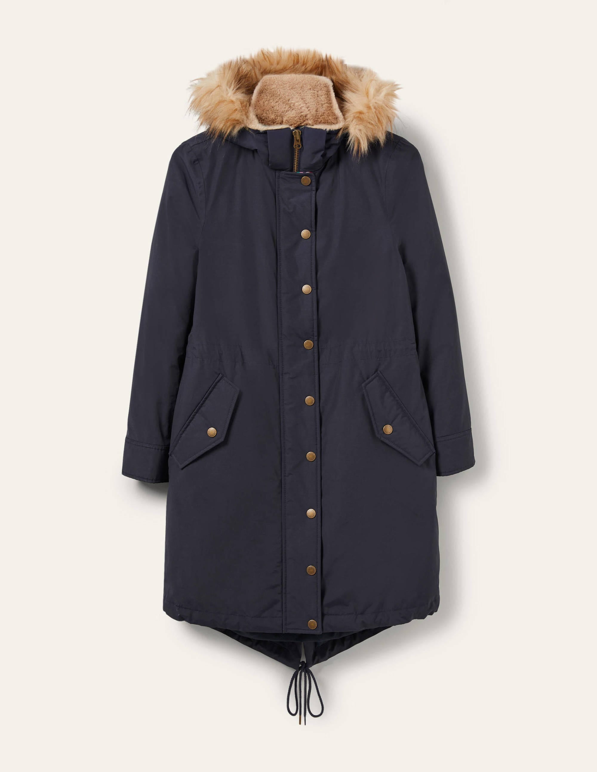 Dunbar Waterproof Parka-Navy - Image 6