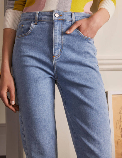 Barrel Leg Jeans-Light Vintage-1