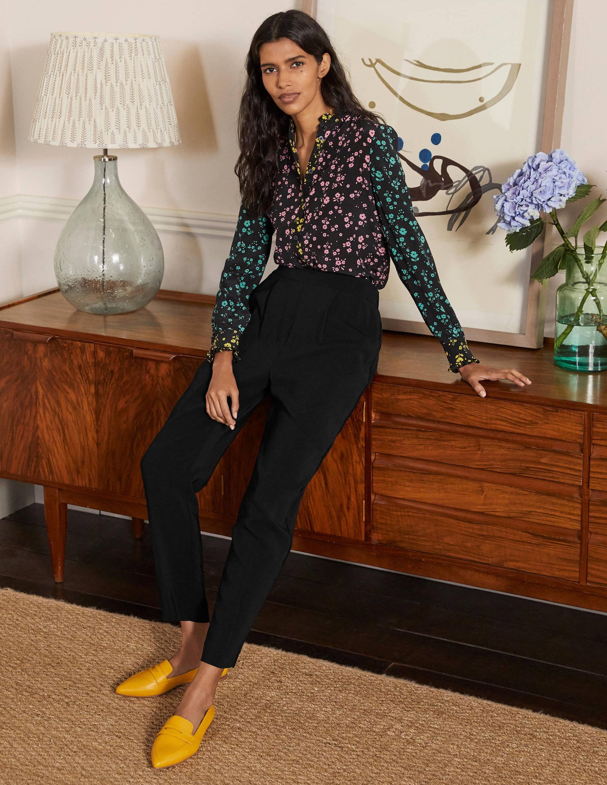 Albemarle Pull On Trousers-Black-5
