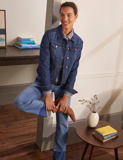 Classic Denim Jacket-Indigo-1