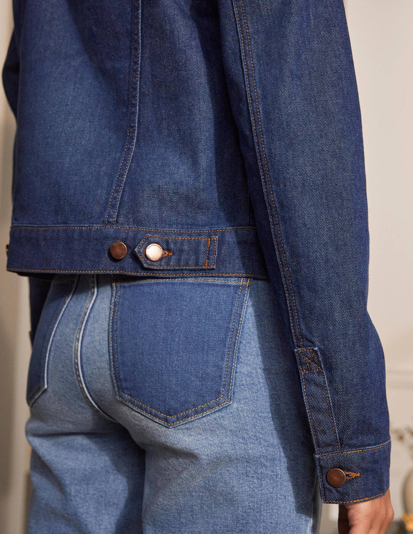 Classic Denim Jacket-Indigo