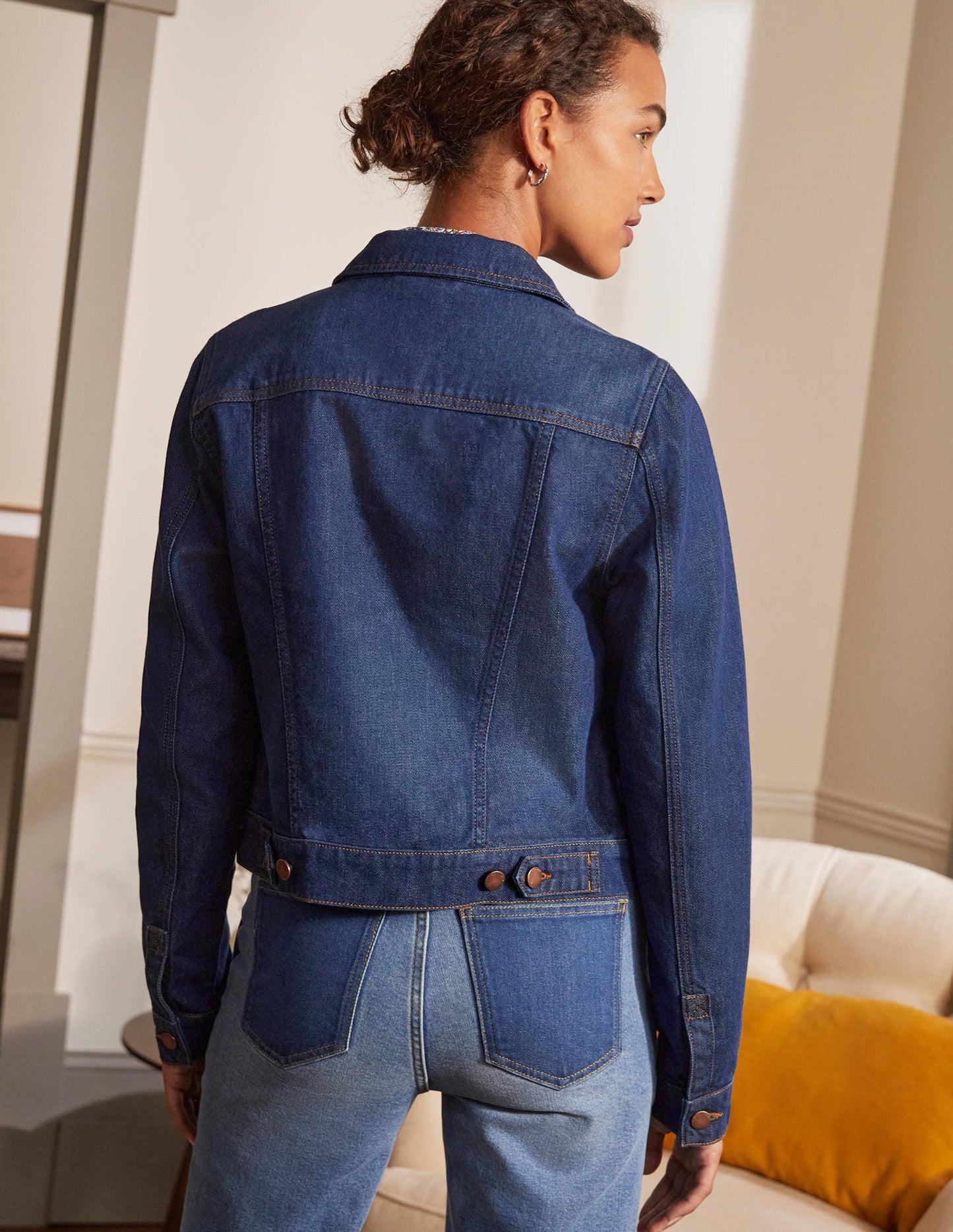 Classic Denim Jacket-Indigo
