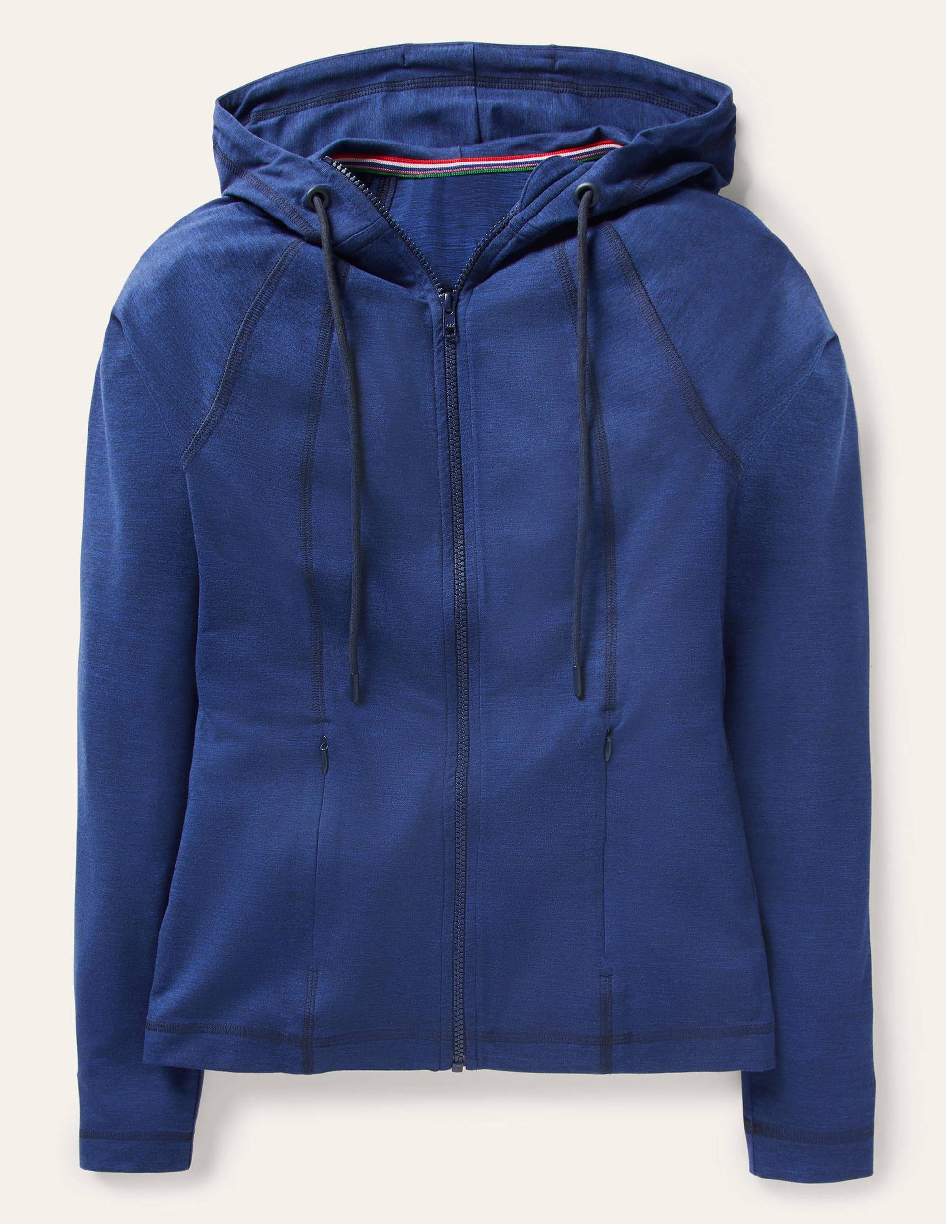 Annie Zip-Up Hooded Jacket-Persian Blue-5
