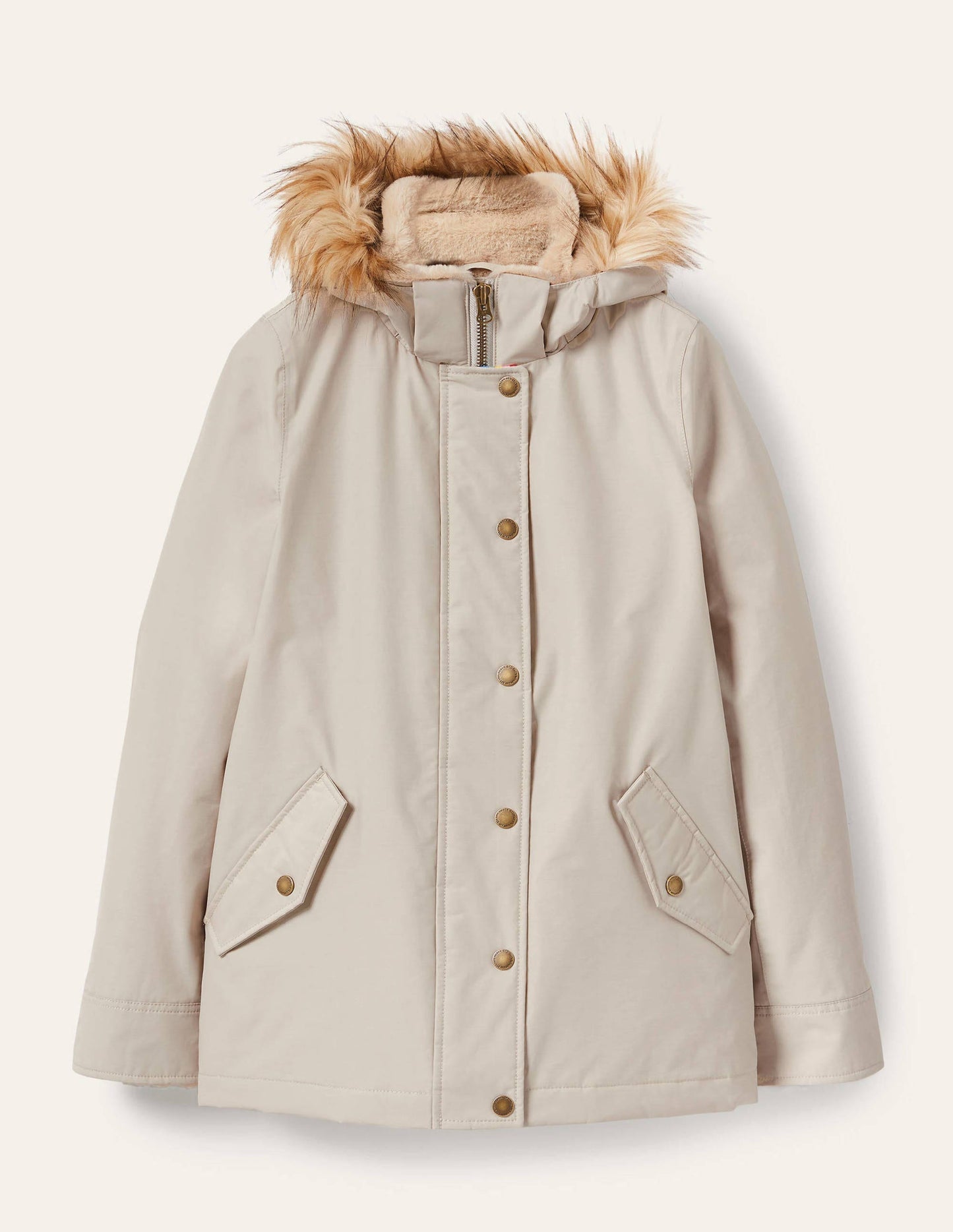 Dunbar Waterproof Jacket-Warm Ash