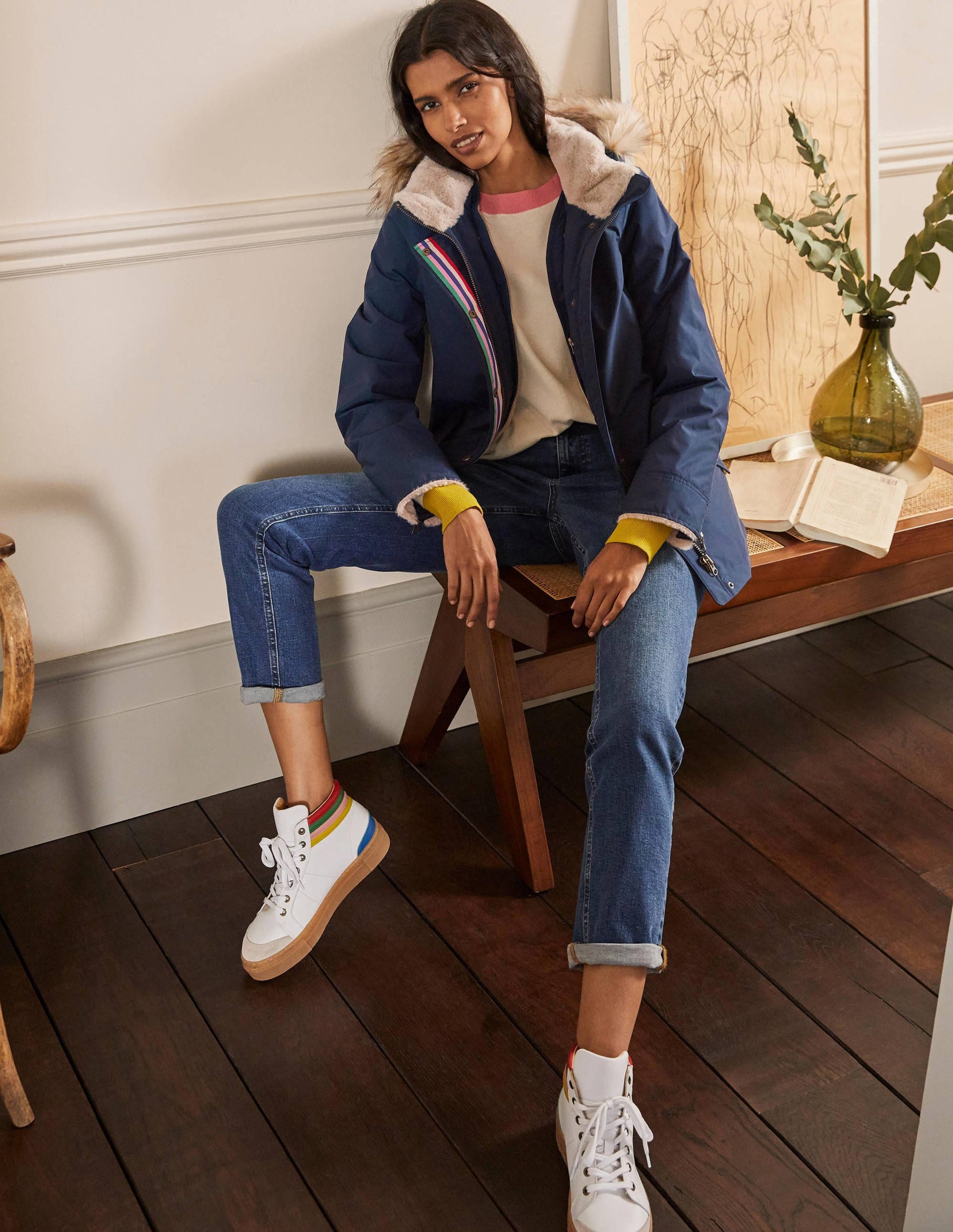 Dunbar Waterproof Jacket-Navy-2