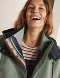 Bamburgh Raincoat-Sage/Navy
