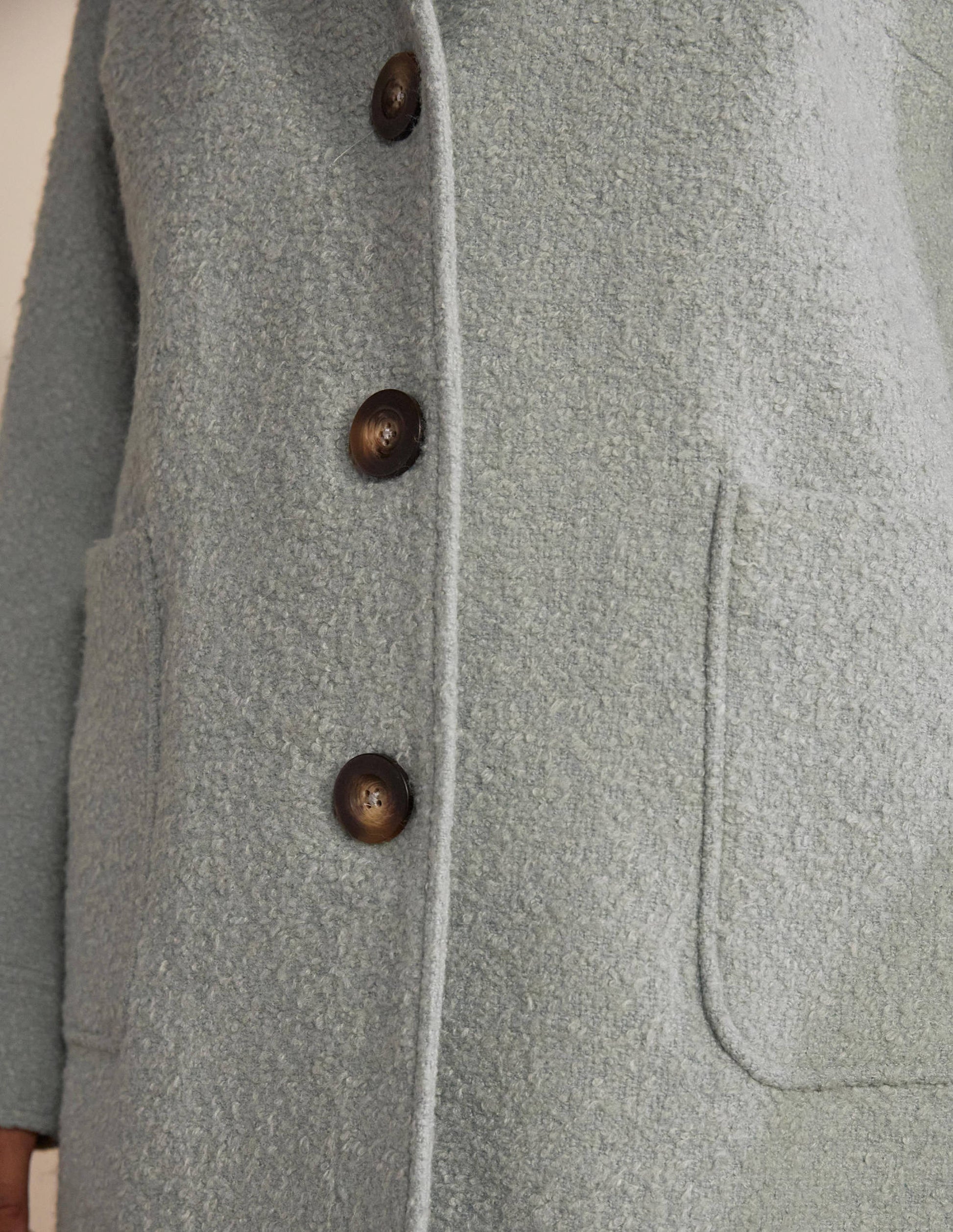 Cambridge Textured Coat-Icy Blue-1