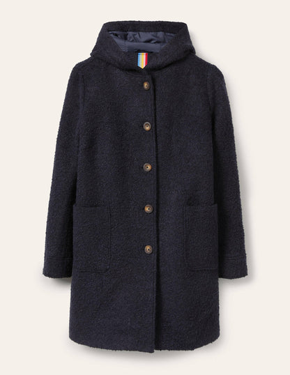 Cambridge Textured Coat-Navy-5