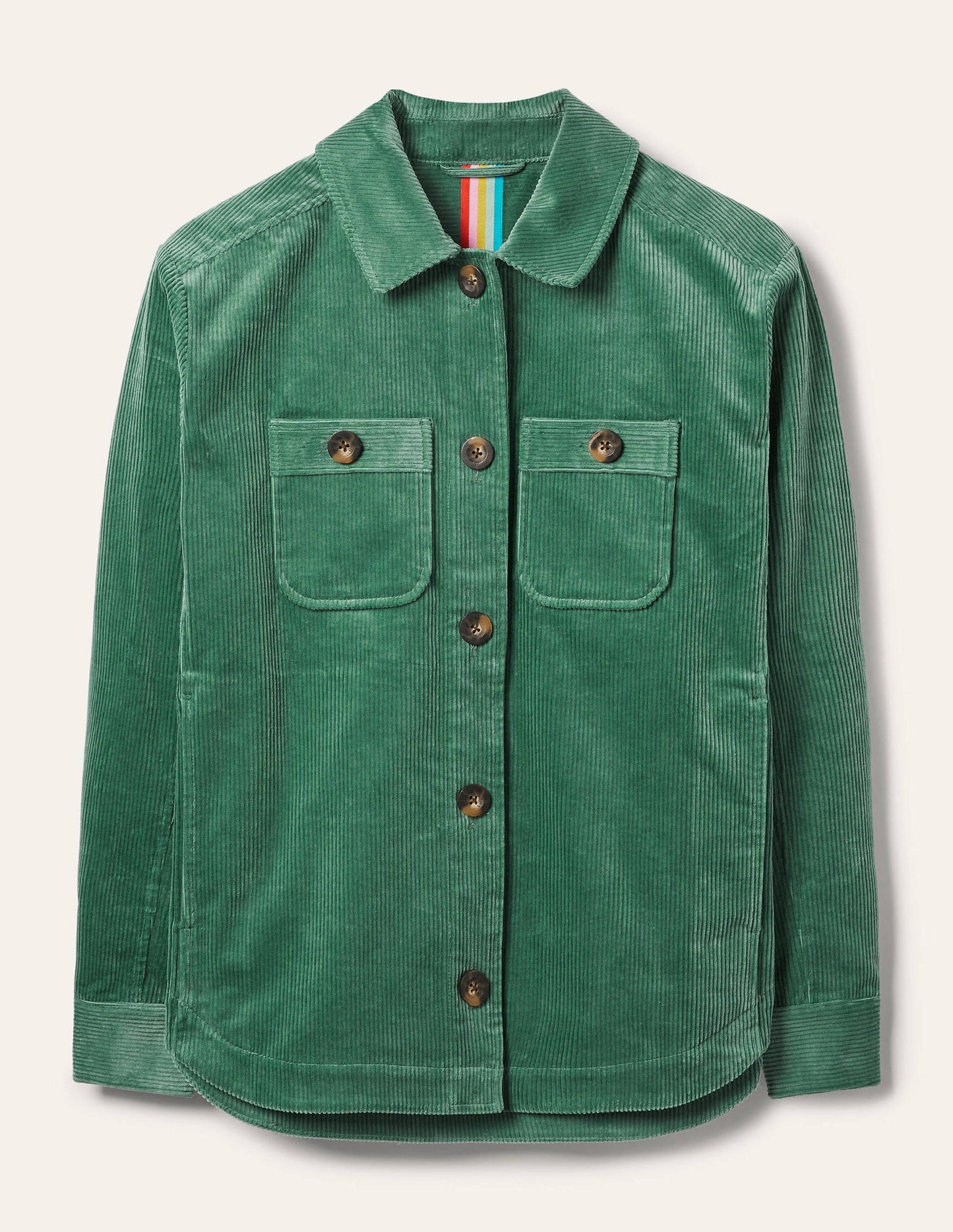 Cord Shacket-Sage Green