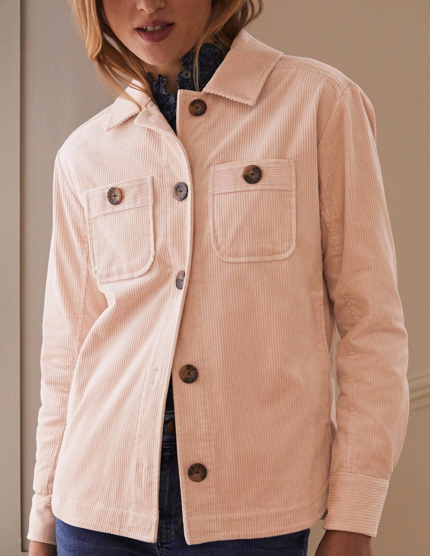 Cord Shacket-Popcorn