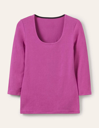 Double Layer Front Top-Regal Purple-5