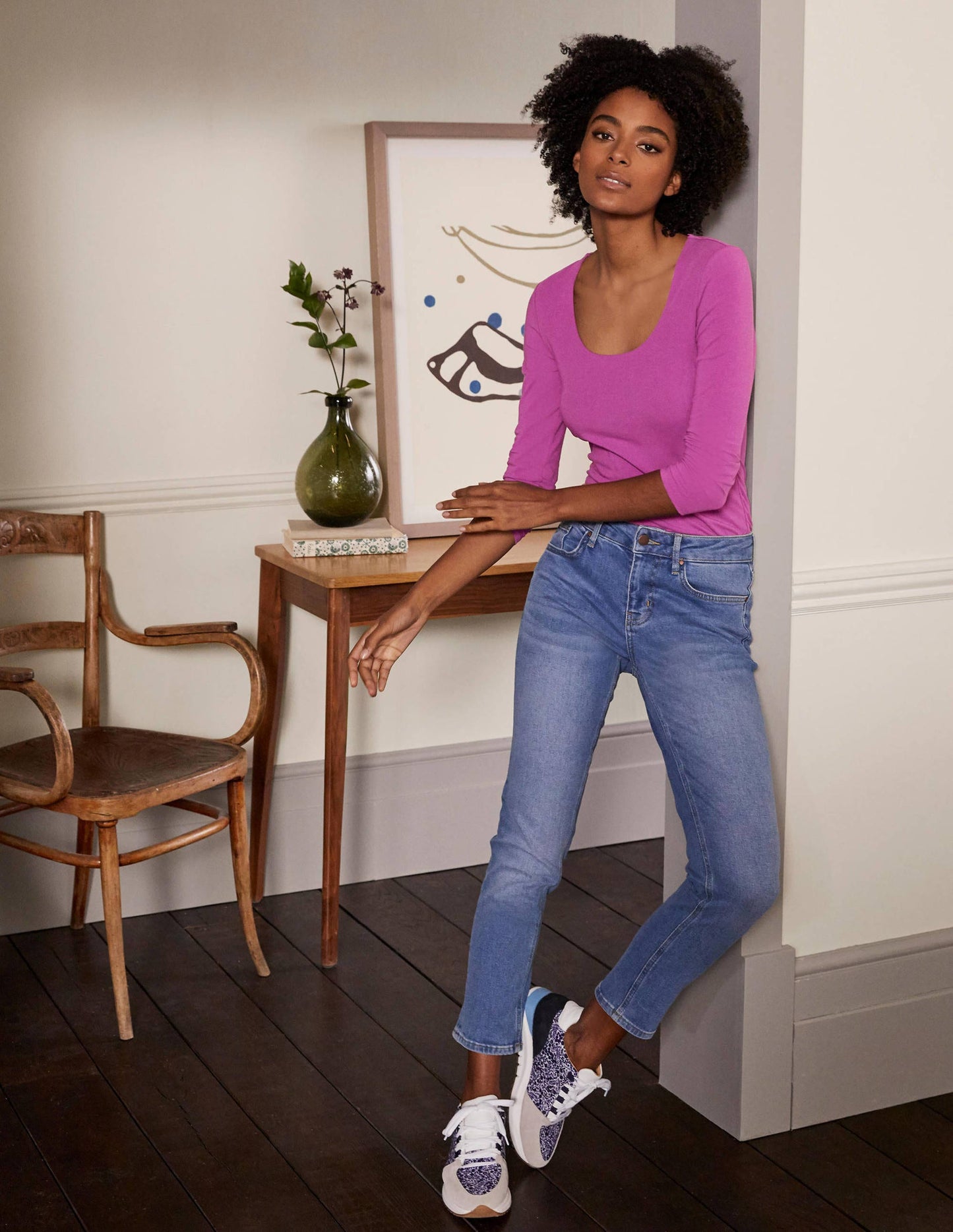 Double Layer Front Top-Regal Purple