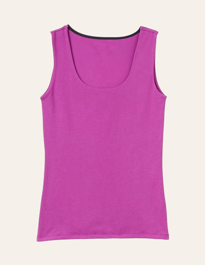Double Layer Front Vest-Regal Purple-5