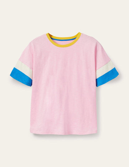 Clarissa Jersey T-shirt-Soft Peony-5